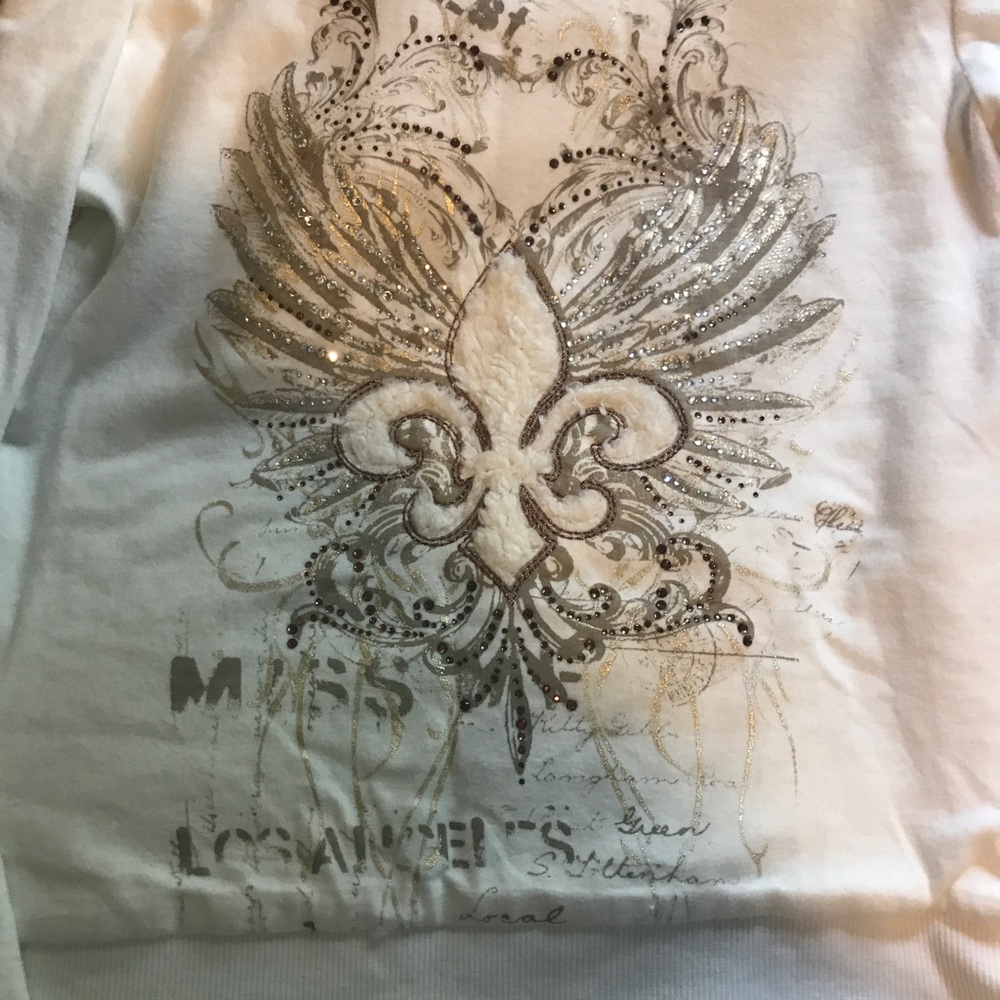 Miss me size large hoodie like new